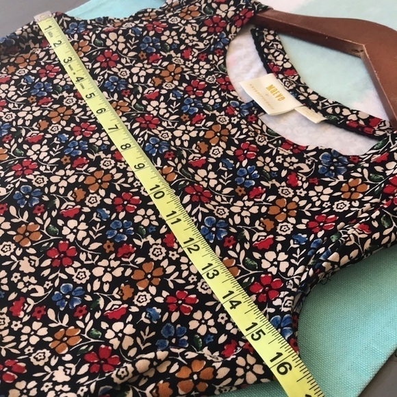 Maeve by Anthropologie Floral Print Wrap‎ Top - Picture 6 of 9